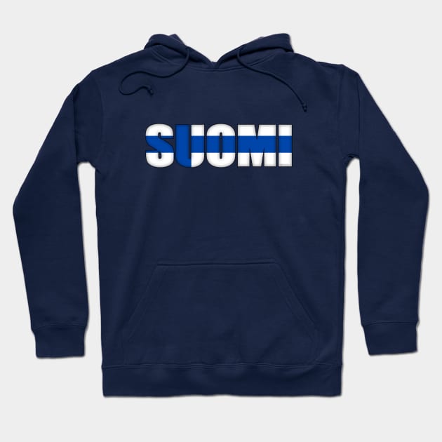 Finland Suomi Hoodie by SeattleDesignCompany